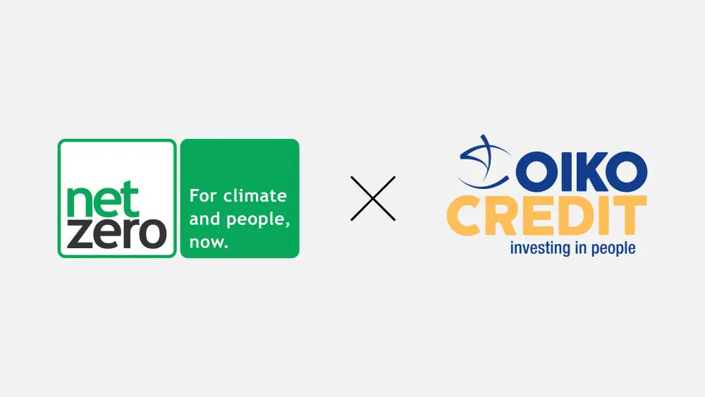 NetZero and Oikocredit financing partnership