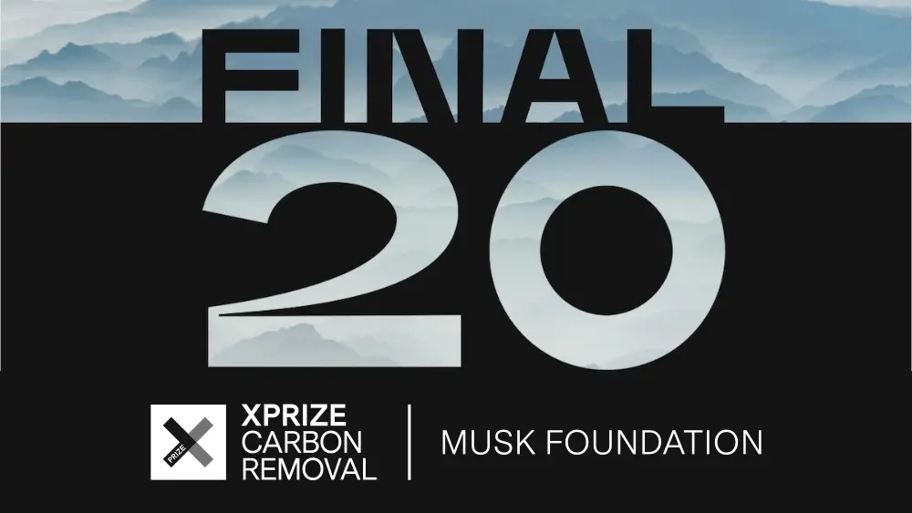 NetZero selected as XPRIZE Carbon Removal finalist