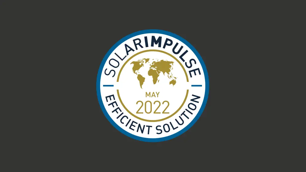 NetZero receives Solar Impulse Efficient Solution label