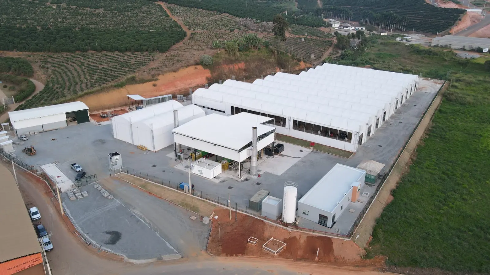 Commercial site under our NetZero One industrial partnership model in São João do Manhuaçu (MG), Brazil.